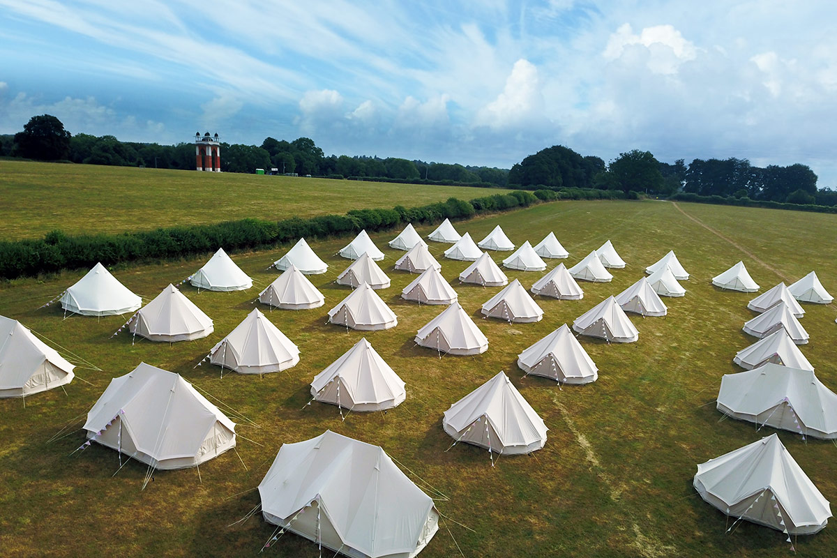 Bell Tent Hire from Campeazy