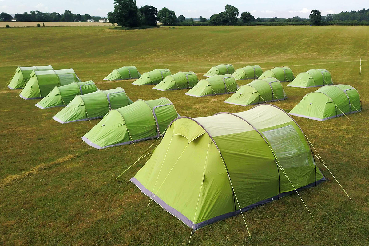 Campeazy Pre-Pitched Tent Hire