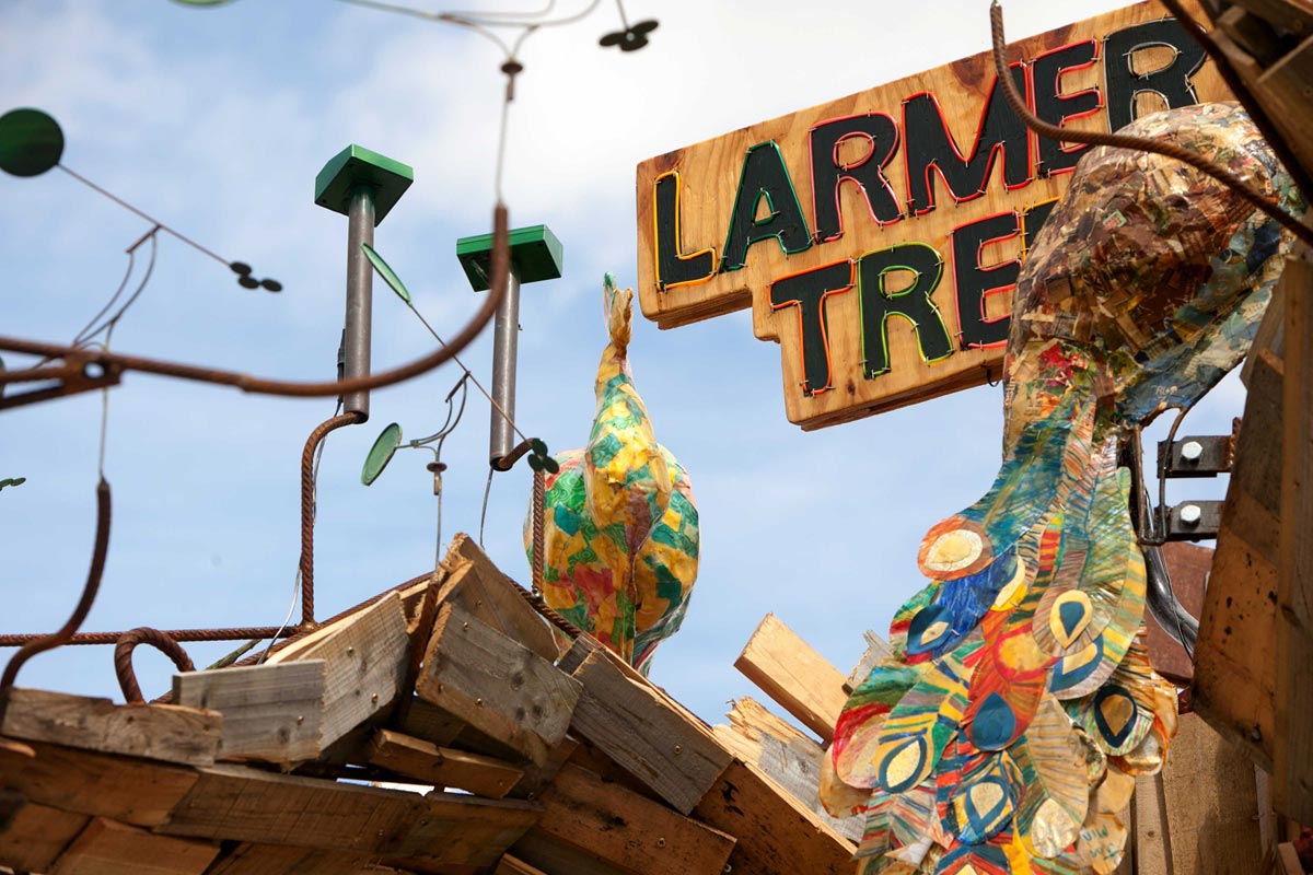 Camping at Larmer Tree Festival 2020